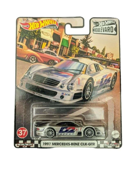 Hotwheels 1997 Mercedes-Benz CLK-GTR Imported Premium 1:64 Scale