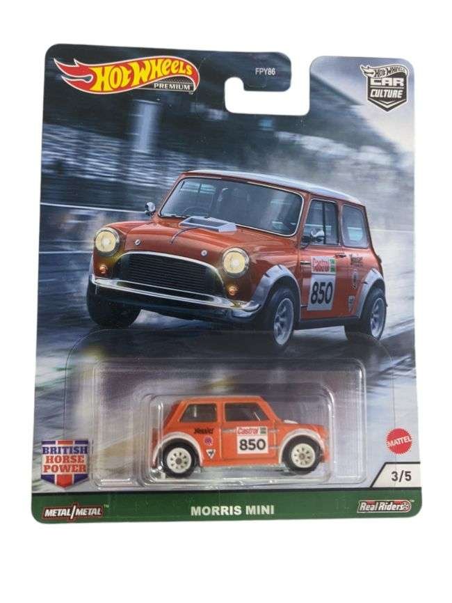 Hotwheels Morris Mini Imported Premium 1:64 Scale
