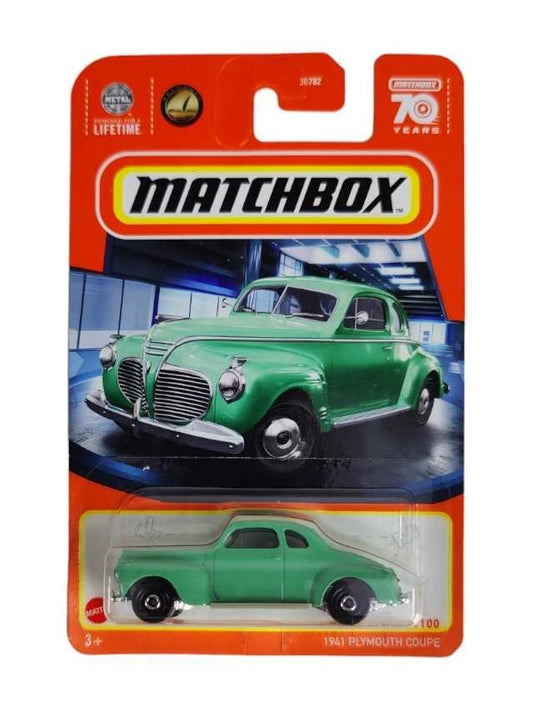 Matchbox 1941 Plymouth coupe