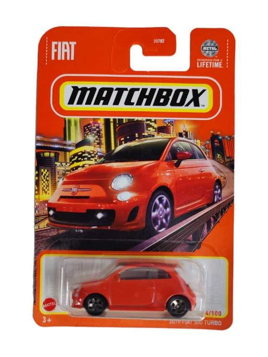 Matchbox 2019 Fiat 500 turbo