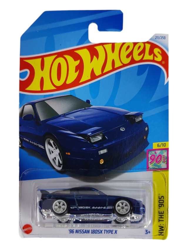 Hotwheels 96 nissan 180sx type x Super Treasure Hunt (With protector)