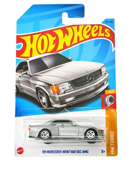 Hotwheels Mercedes Benz 560 sec amg (BLISTER DAMAGE CAR MINT CONDITION)