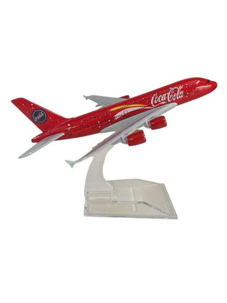 Diecast Airplane coca cola Aircraft model (Scale 1:400) – Toy