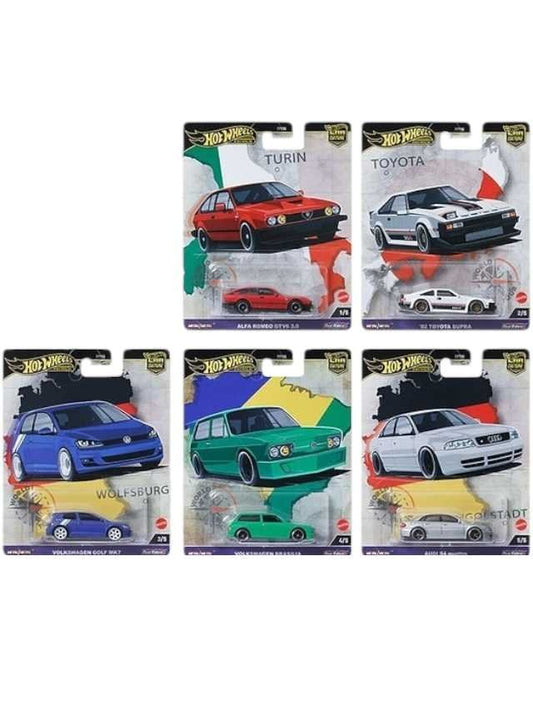 Hotwheels world tour set