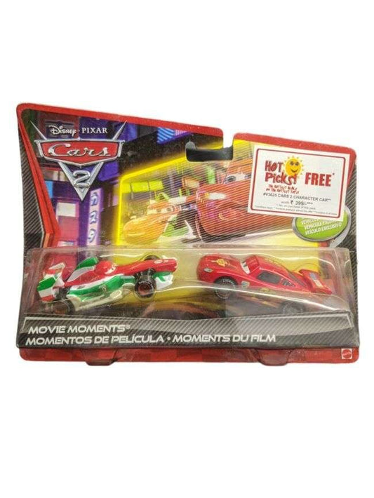 Disney Pixar Cars Movie Moments Moments du film Includes 2 cars Mcqueen and Francesco