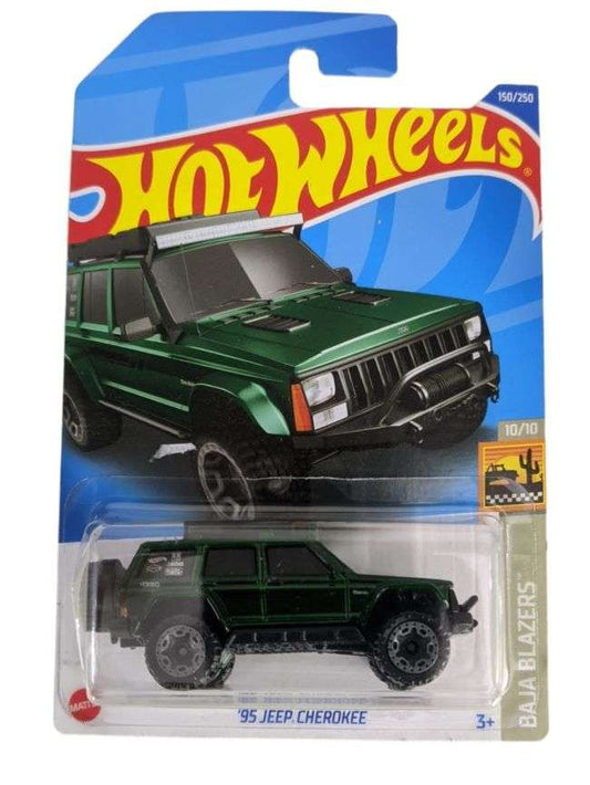 Order Hot Wheels '95 Jeep Cherokee Green – Limited Edition