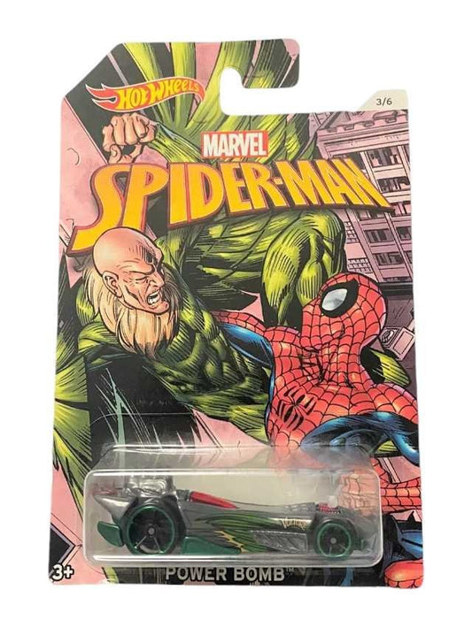 Hotwheels spider man power bomb
