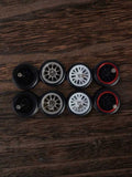 Rubber tires wheels (set 4) 1:64
w-1