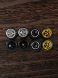 Rubber tires wheels (set 4) 1:64
w-12