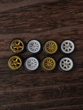 Rubber tires wheels (set 4) 1:64
w-8