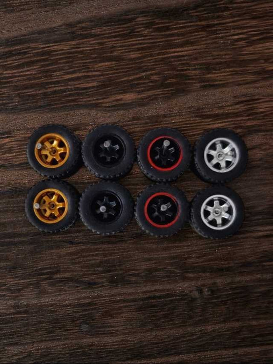 Rubber tires wheels (set 4) 1:64
w-18