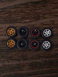 Rubber tires wheels (set 4) 1:64
w-18