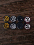 Rubber tires wheels (set 4) 1:64
w-3