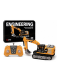 Engineering Remote Control Excavator toy (RC) Realistic Alloy 1:64 Scale