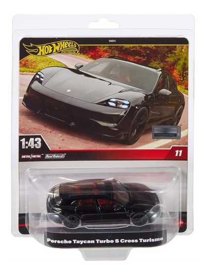 Hotwheels 'Porsche Taycan Turbo S Cross Turismo Imported Premium 1:43 Scale