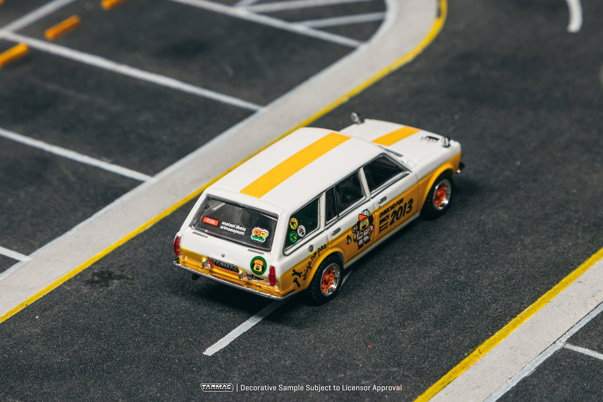 Tarmac Works"Datsun Bluebird 510 Wagon OHIGE no PON 1:64 Scale T64G-026-ONP