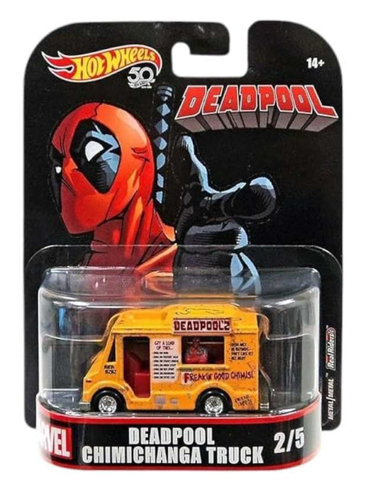 Hotwheels dead pool chimichanga truck