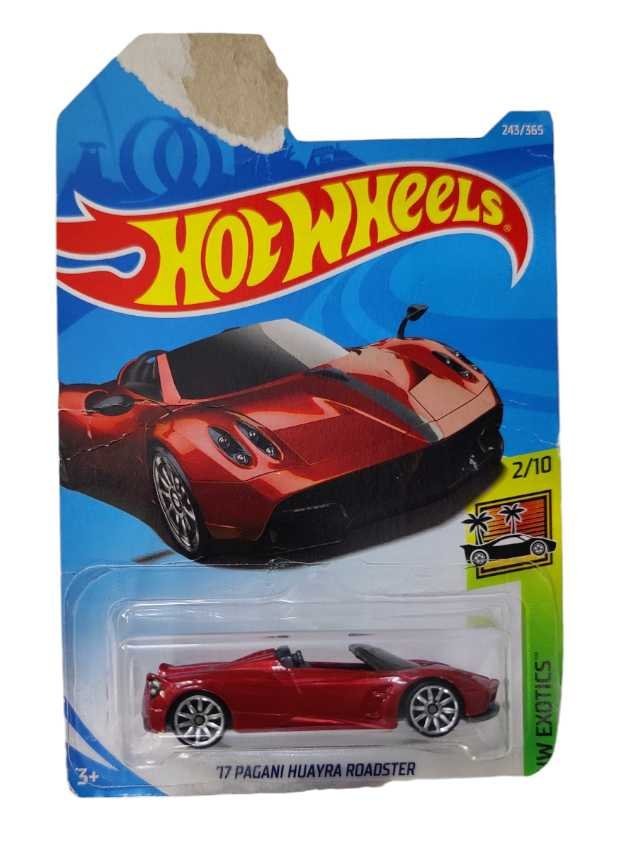 Hot Wheels '17 Pagani Huayra Roadste Card Damage Sale