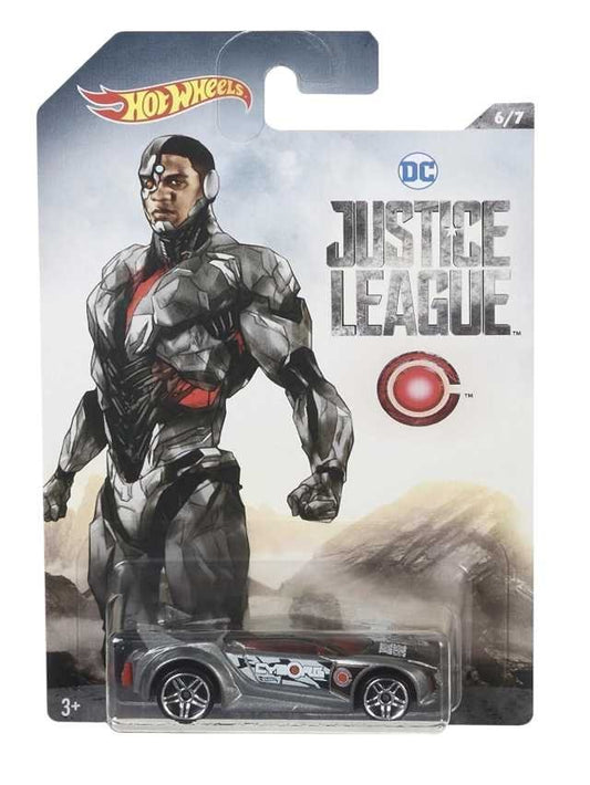 Hotwheels Justice League Quick N Sik Imported Card Art Mainline 1:64 Scale