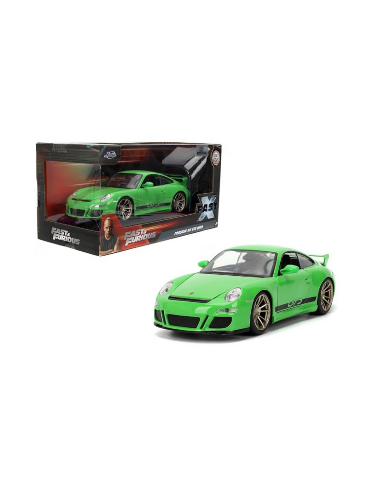 Jada "Porsche 911 Gt3 (997)  Fast & Furious 1:32 Scale Diecast