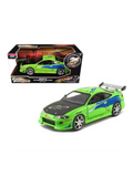 Jada "Brian'S Mitsubishi Eclipse Fast & Furious Diecast Model Car 1:32 Scale