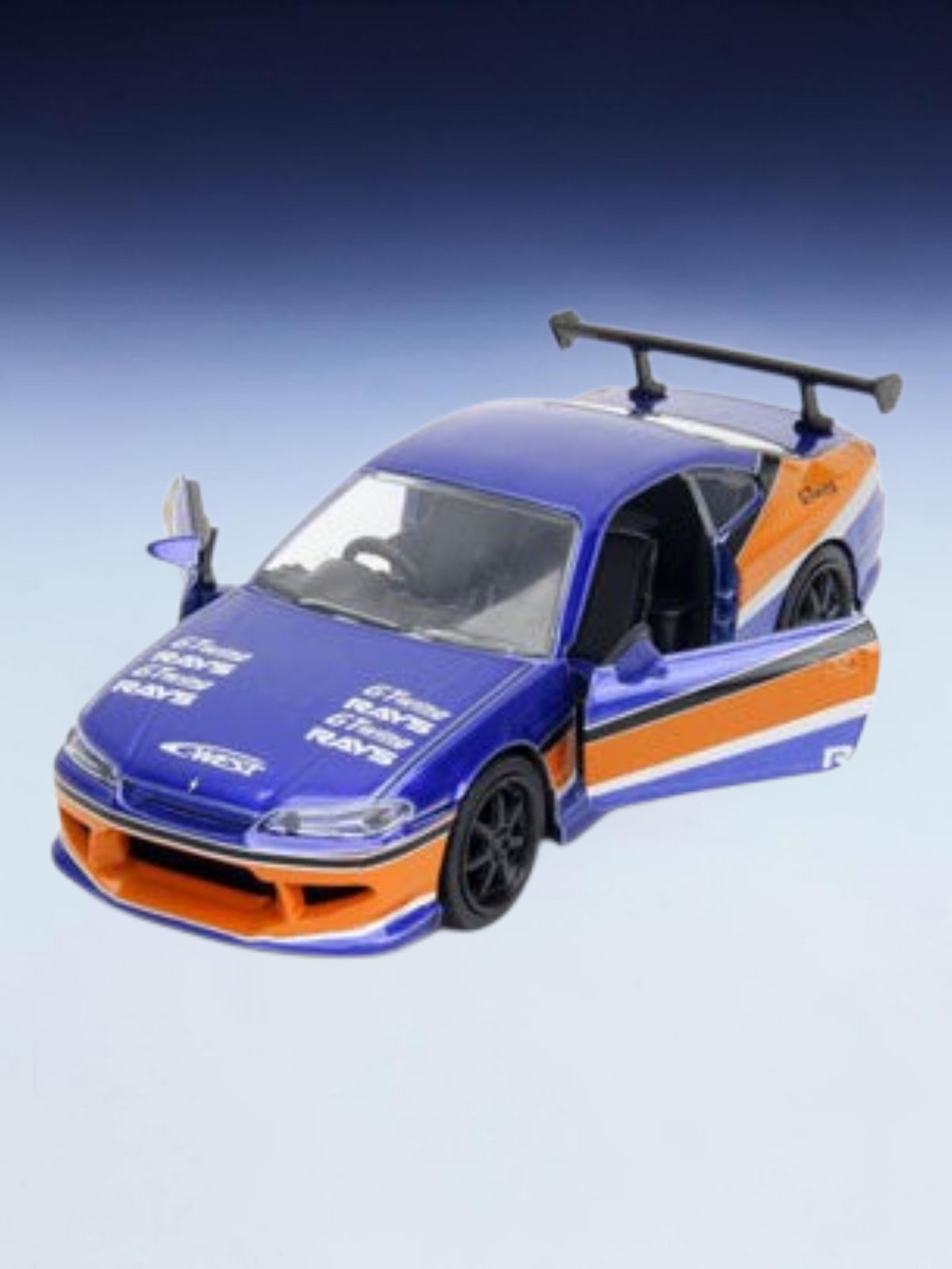 Jada "2001 Nissan Silvia S15 Fast & Furious Diecast Model Car 1:32 Scale