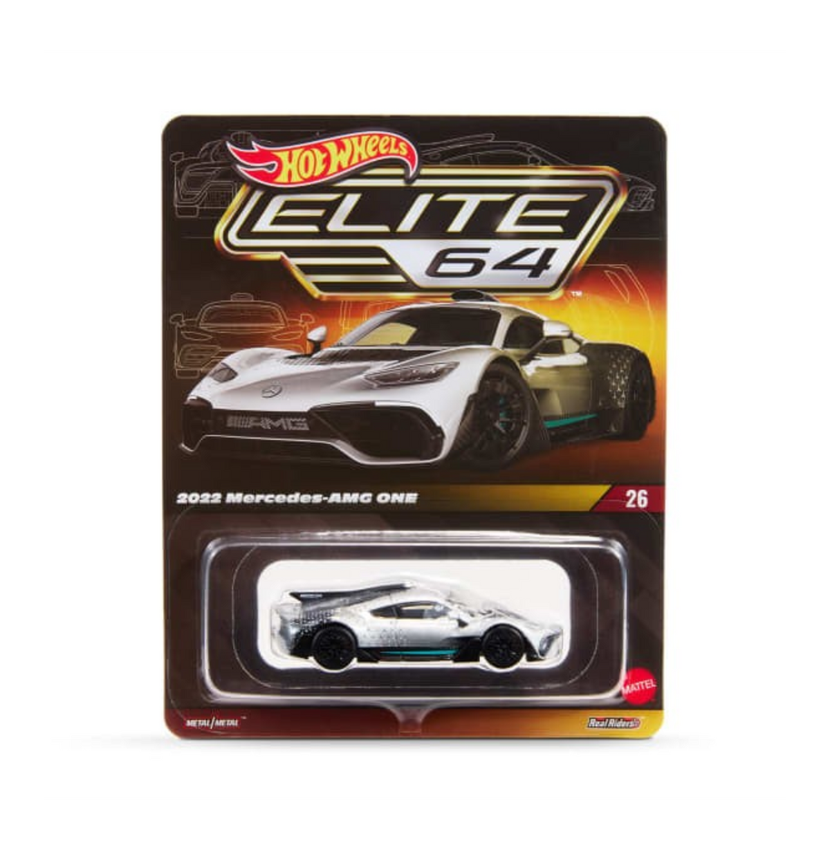 PRE-ORDER Hotwheels Elite 64'Mercedes-AMG ONE 1:64 Scale Diecast Model Car |Collector Edition RLC (ETA-December 2027)