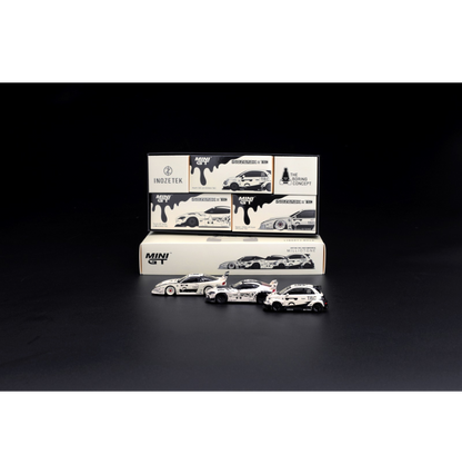PREORDER MINI GT INOZETEK X TBC SET 2026 SHOW EDITION  1354+1355+1356 Scale 1:64 scale (ETA-JULY 2027)