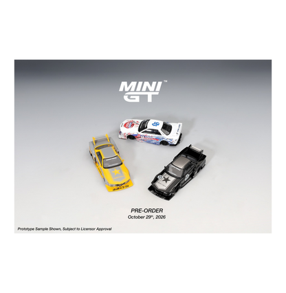 PRE-ORDER MINI GT  INOZETEK X LIBERTY WALK R32 SET 2026 SHOW EDITION (1320+1321+1322) 1:64 Scale (ETA-JULY 2027)