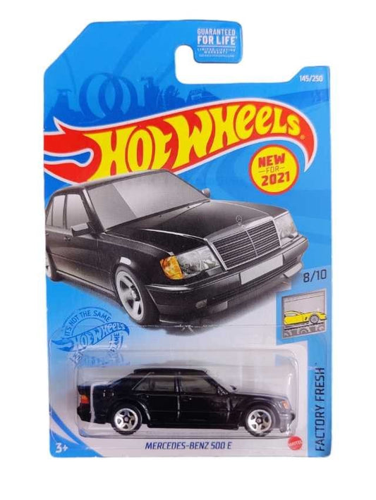 HotWheels Mercedes-Benz 500 E Imported Mainline Card 1:64 Scale