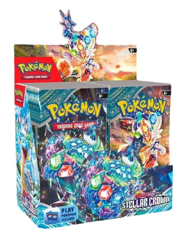 Buy Pokémon TCG Stellar Crown Booster Box Online