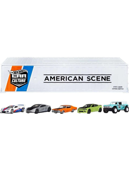 Hotwheels American scene set