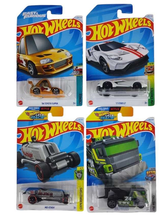 EXCLUSIVE Hot Wheels indian Car Mainlines (179 Each) as set 4 c
