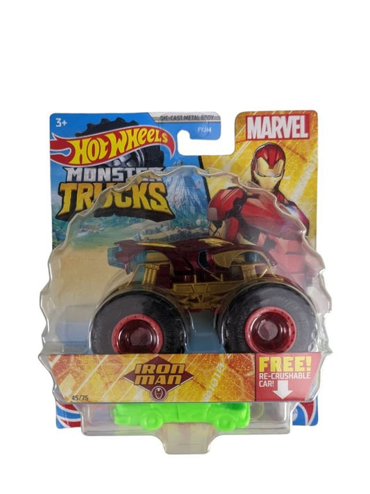 HOTWHEELS IRON MAN MONSTER TRUCK