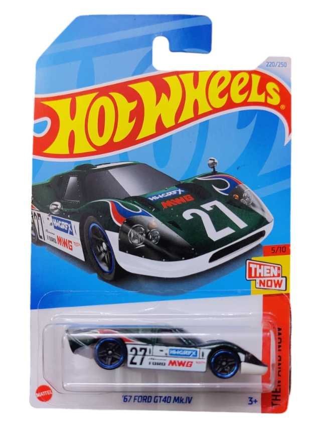 Hotwheels 67 Ford GT40 mk.lV Imported Mainline Card 1:64 Scale