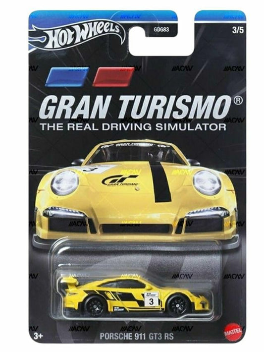 Hotwheels Gran Turismo Porsche 911 Gt3 Rs