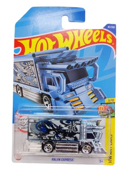 Hotwheels raijin express
