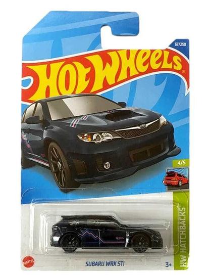 Hotwheels subaru wrx sti Imported Mainline 1:64 Scale HKK63-N7C5
