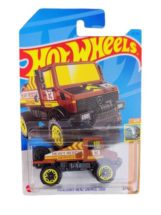 Hotwheels Mercedes Benz unimog 1300