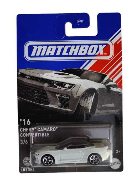 Matchbox 16 Chevy Camaro convertible