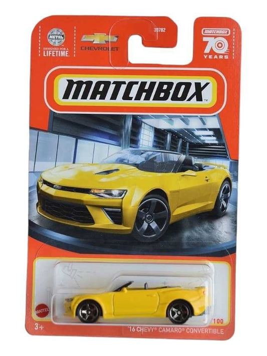 Matchbox 16 Chevy 
Camaro convertible