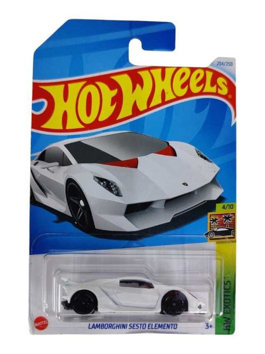 Hotwheels Lamborghini Sesto Elemento Imported Mainline Card Art 1:64 Scale