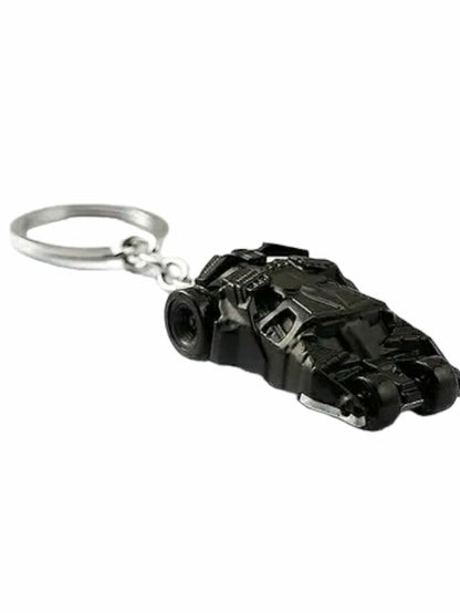Tomica "Batman tumbler Metal keychain" with rolling wheels (without base)