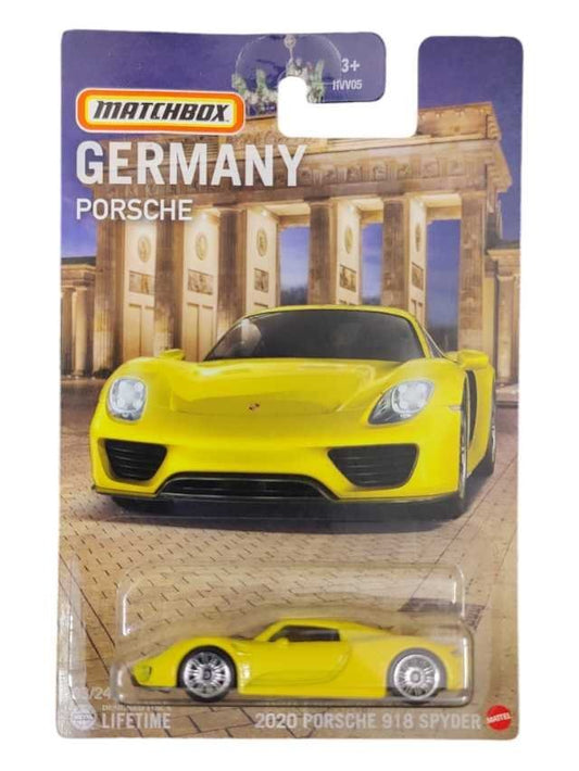 MATCHBOX 2020 Porsche 918 Spyder