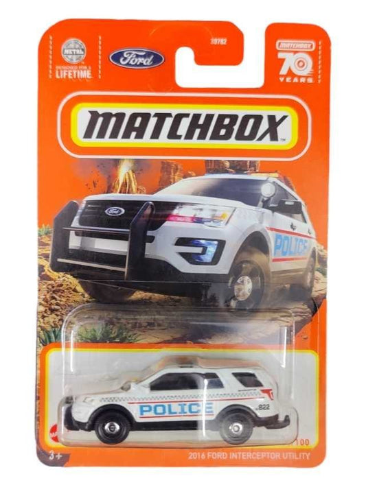 Matchbox 2016 Ford interceptor utility