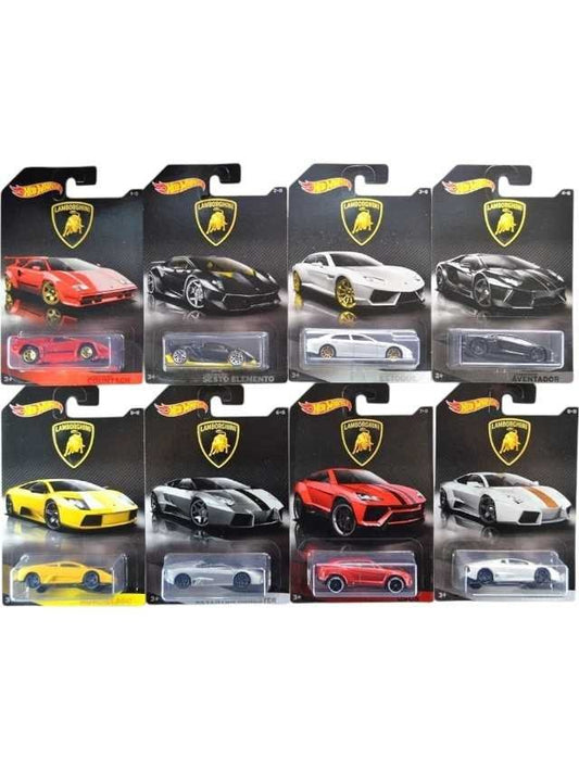 Hotwheels Lamborghini set of 8