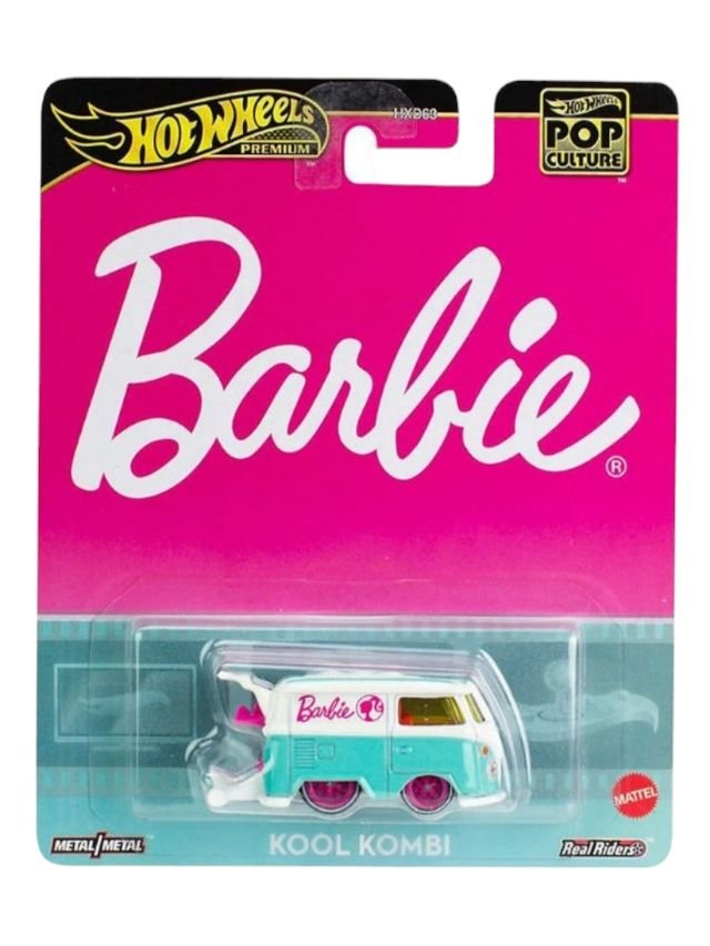 Hotwheels pop culture barbie Kool Kombi imported premium 1:64 Scale