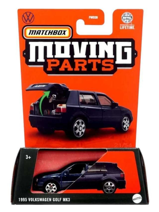 Matchbox 1995 Volkswagen golf mk3