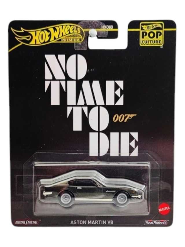 Hotwheels Aston Martin V8 No time to Die 007 James Bond Imported Premium 1:64 Scale