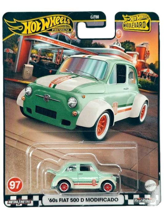 Hotwheels 60s Fiat d modificado